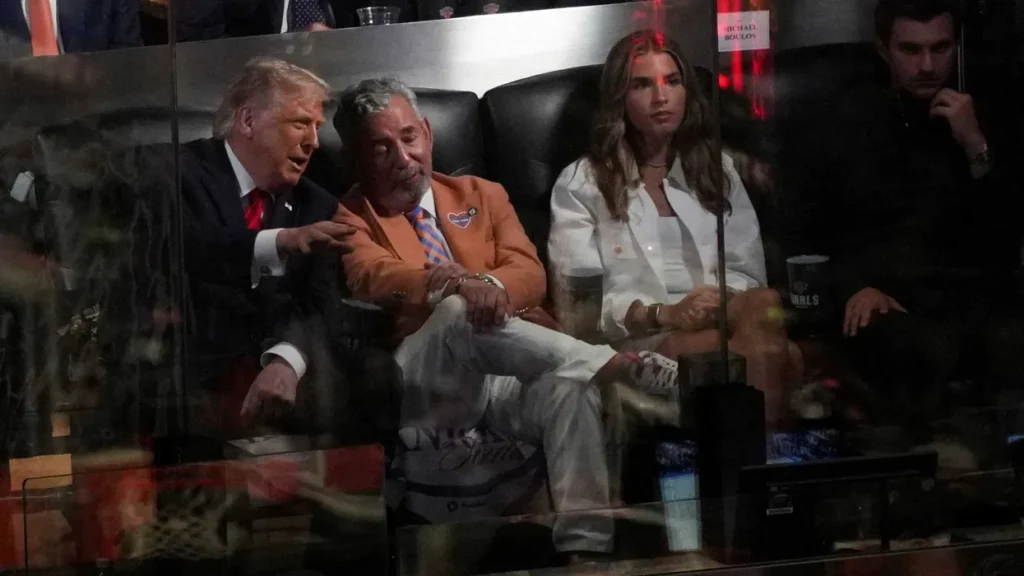 Analyst reacts to Trump’s attendance at the Knicks’ historic NBA Finals