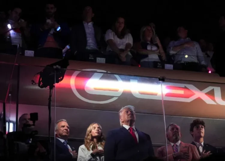 Trump viciously booed during the National Anthem at Madison Square Garden