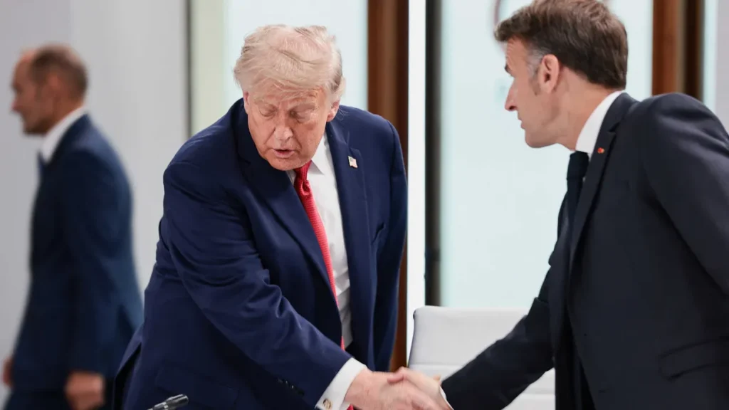 Physical therapist claims bizarre handshake may be a sign Trump had a stroke