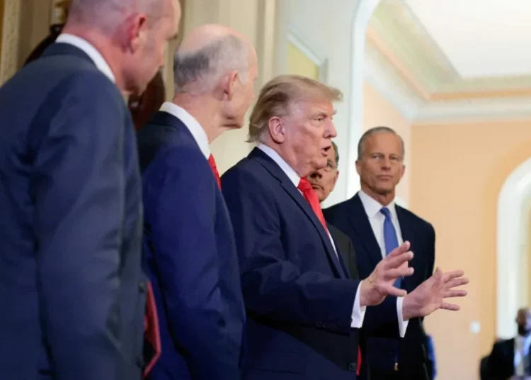 Trump exposed by recent side-by-side photo flagged by journalist: ‘Clearly lying’