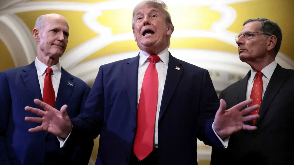 Senator reveals moment Trump’s GOP lunch exploded: ‘Not a good discussion’