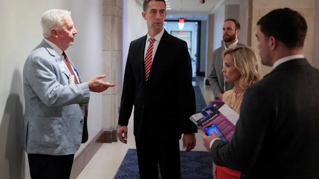 Republican senator defies Trump’s order to cancel Senate hearing