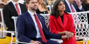 JD Vance’s wife breaks with Trump over president’s assault on Supreme Court