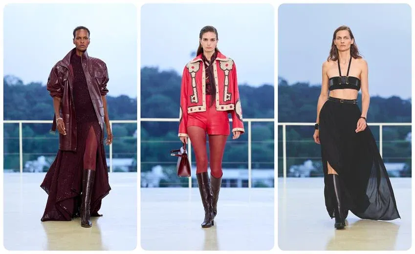 Hermès Fall 2026 Chapter Two collection show. Source: Hermès