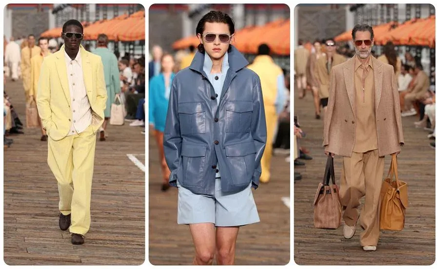 Ermenegildo Zegna Spring/Summer 2027. Source: Getty