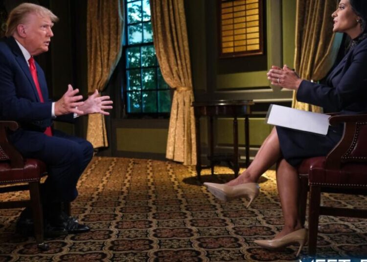 President Trump storms off NBC interview after claiming California election was ‘rigged’