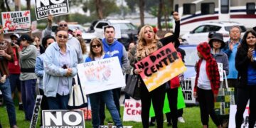 Newsom’s stance on controversial data centers about to be tested. Again.