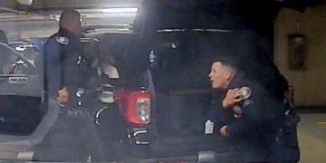 Pasadena police officer shoots colleague during ‘horseplay’ in department parking lot, chief says