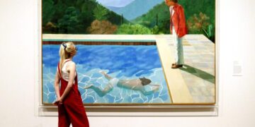 David Hockney’s paintings gave the world a vision of L.A.