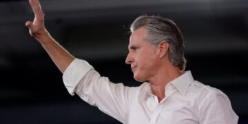Sensing political opportunity, Newsom touts investigation he says is Trump’s doing