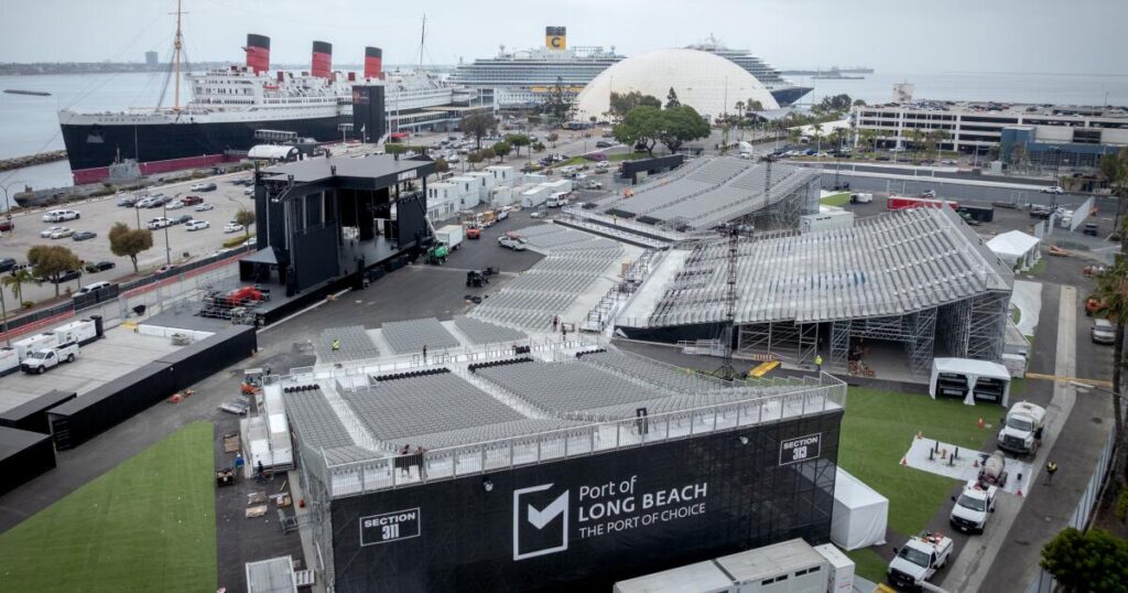 Hollywood Bowl but by the water? Long Beach takes a first step with temporary amphitheater