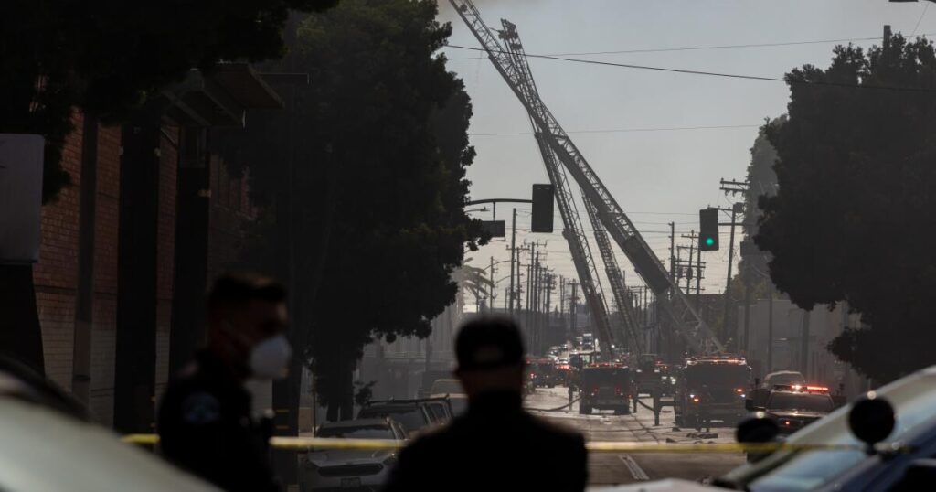 How to deal with the smoke, health effects of Boyle Heights cold storage fire