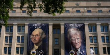 America split from monarchy 250 years ago. Trump’s presidency is testing how far it’s come