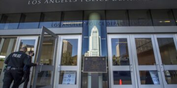 LAPD officer hit in ballistic vest, suspect wounded as shots exchanged after Boyle Heights pursuit