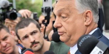 As Hungary’s new leader joins EU summit, sidelined Orbán meets with far-right allies in Brussels
