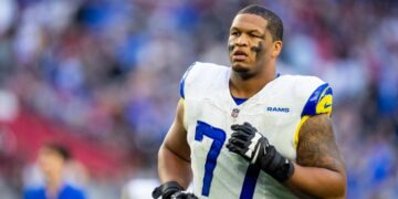 Rams’ Alaric Jackson arrested on suspicion of felony domestic violence
