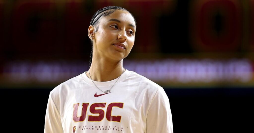‘Feeling back like myself.’ JuJu Watkins returns to practice at USC