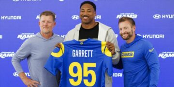 From ‘Fearsome Foursome’ to Aaron Donald, Myles Garrett aims to become a Rams legend