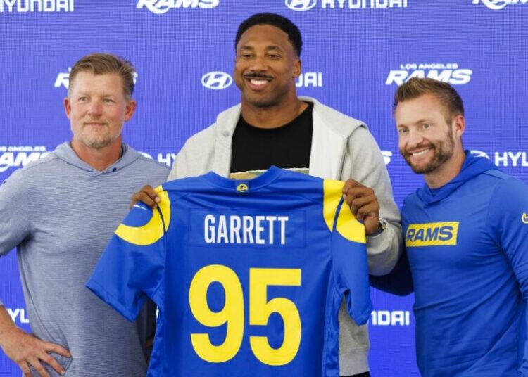 From ‘Fearsome Foursome’ to Aaron Donald, Myles Garrett aims to become a Rams legend