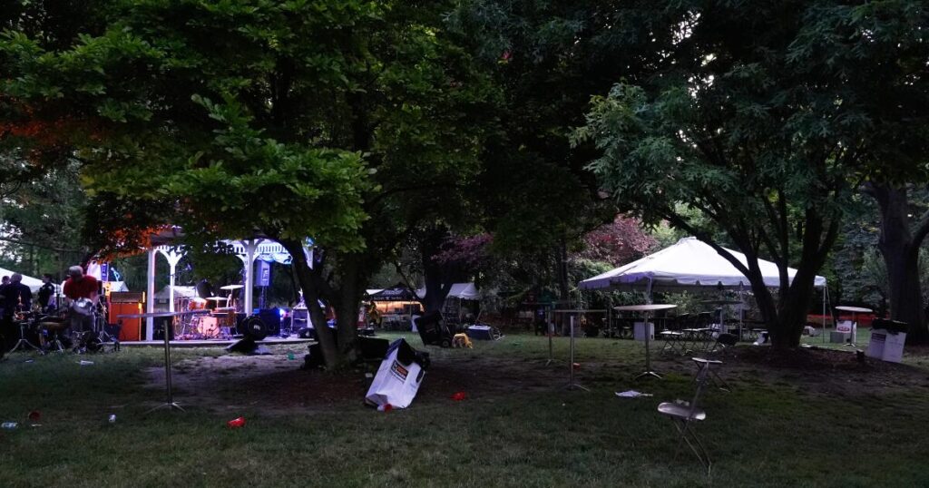 Police search for suspects in Toledo shooting that wounded 12 people near a street festival