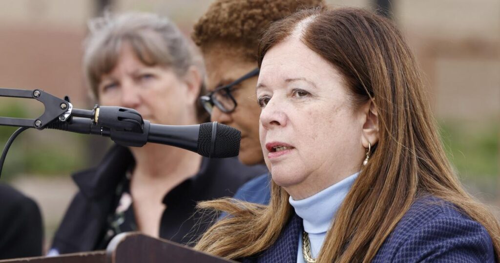 Los Angeles city attorney trails challengers early; incumbent city controller holds lead