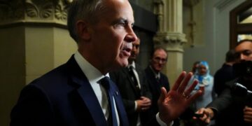 Ahead of G7, Carney softens tone toward Trump with trade talks at stake