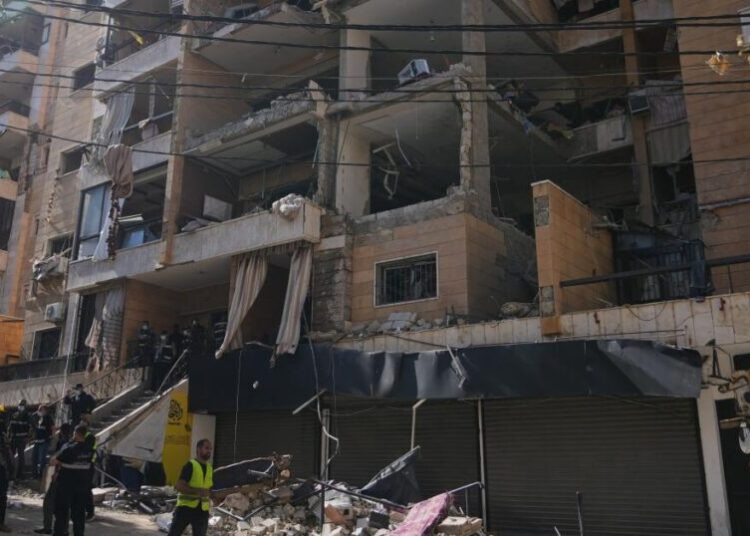 Israel strikes Beirut’s southern suburbs, days after U.S.-supported ceasefire deal