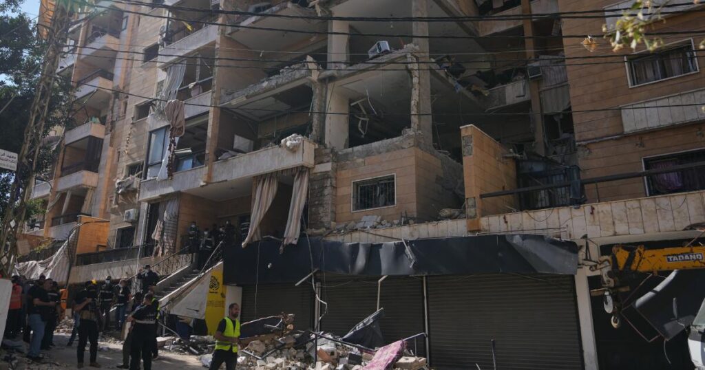 Israel strikes Beirut’s southern suburbs, days after U.S.-supported ceasefire deal