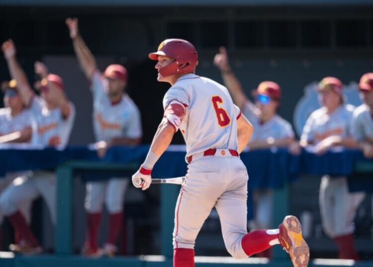 Dean Carpentier hits grand slam, powers USC to super regional win over North Carolina