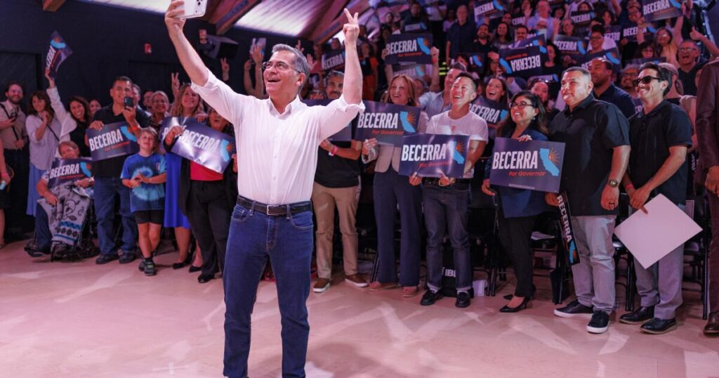 The mystery behind Becerra leapfrogging over his rivals in California’s governor’s race