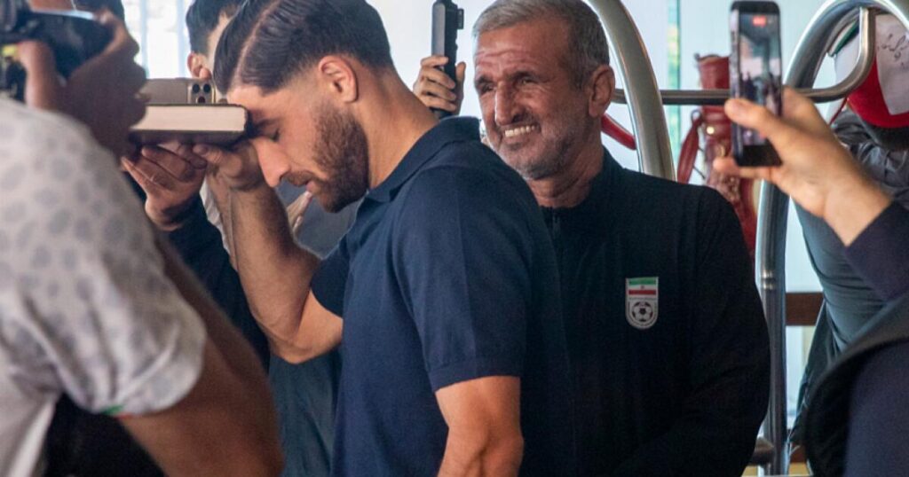 Come inside Iran’s World Cup hotel in Tijuana, where fans turn up to cheer