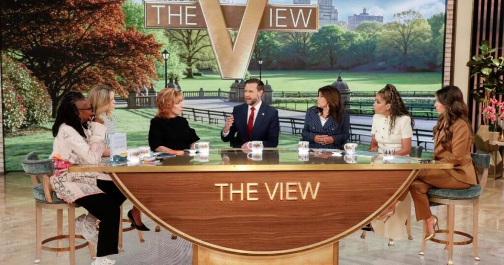 Vice President JD Vance’s visit gives ‘The View’ a ratings boost