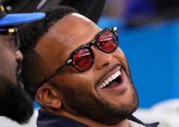 ‘It would be a fun year.’ Rams all for Aaron Donald returning to pair with Myles Garrett