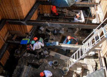 Under Notre Dame cathedral, a ‘dig of the century’ unearths 1,700 years of history