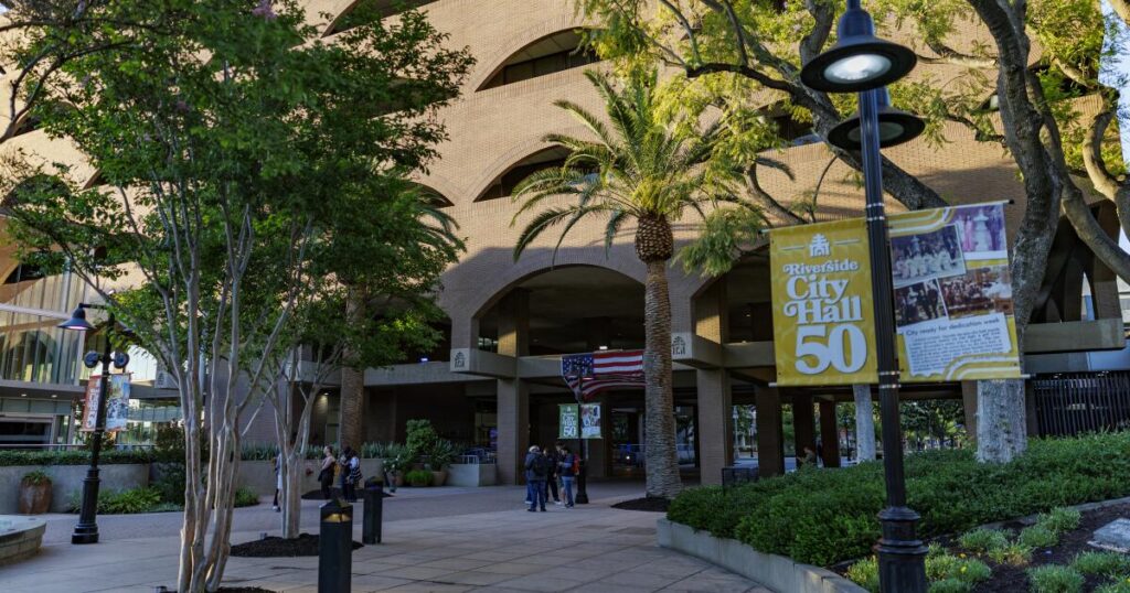 Wife of Riverside city manager files legal claim against the city he runs