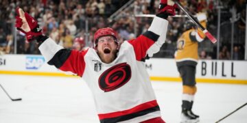 Carolina Hurricanes defeat Vegas Golden Knights for first Stanley Cup title in 20 years