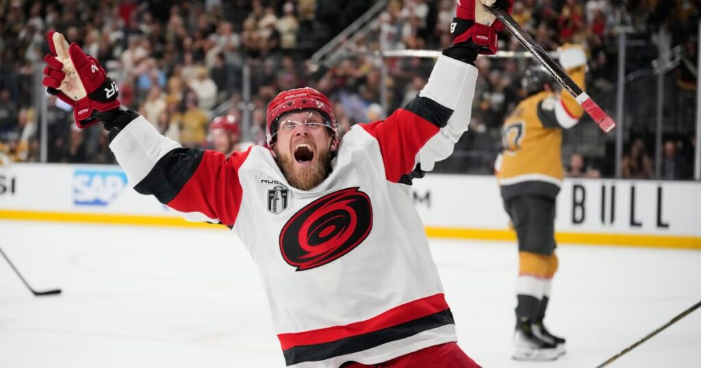 Carolina Hurricanes defeat Vegas Golden Knights for first Stanley Cup title in 20 years