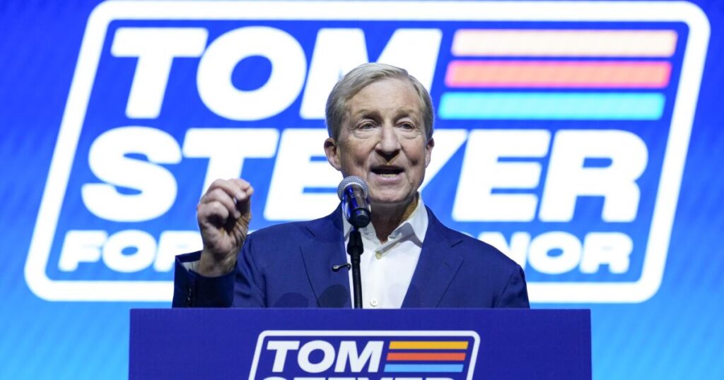 Why Tom Steyer’s $216-million gubernatorial bid failed