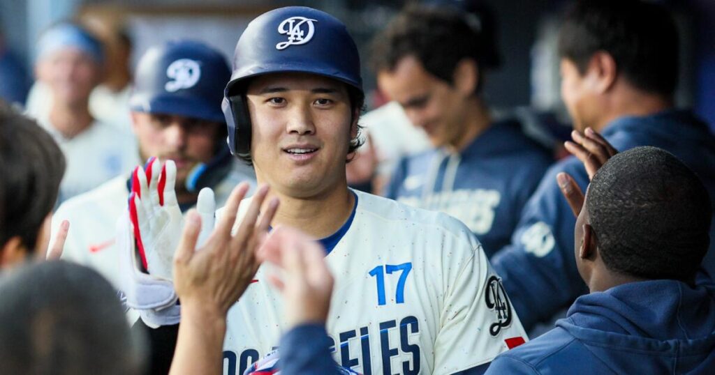 Shohei Ohtani out of Dodgers’ lineup vs. Orioles for birth of his second child