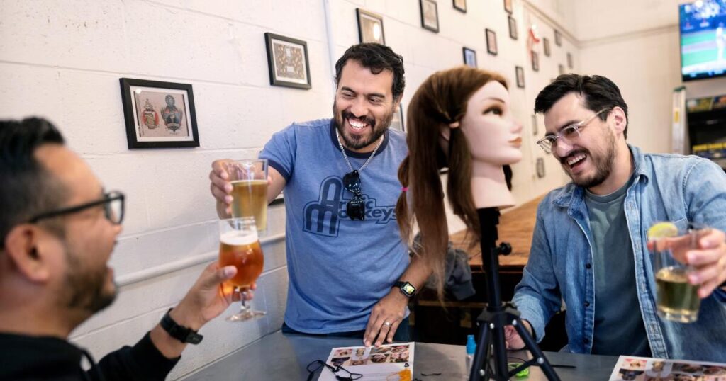 SoCal dads turn to braids and beer for solidarity and support