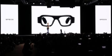 Snap unveils its $2,195 augmented reality glasses as rivalry with Meta heats up