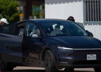 Tesla robotaxis stall as Musk’s self-driving hype hits real-world traffic
