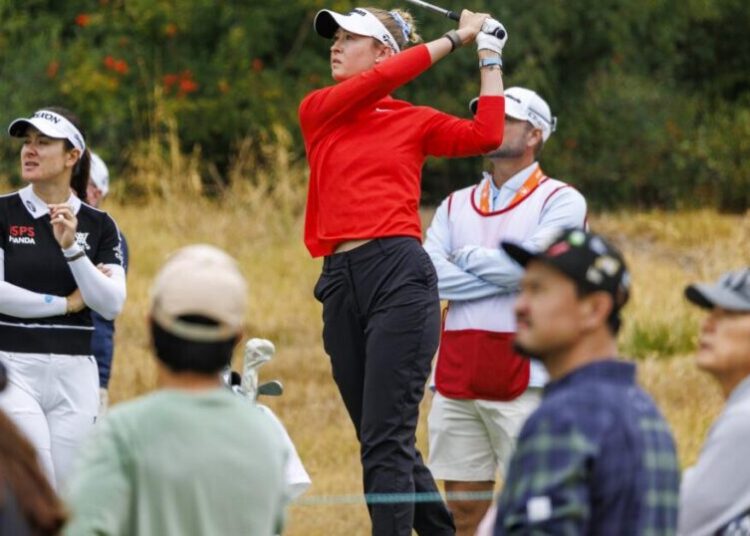 No. 1-ranked Nelly Korda struggles during first round of U.S. Women’s Open