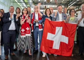 Swiss voters reject right wing’s bid to cap population at 10 million, early results show