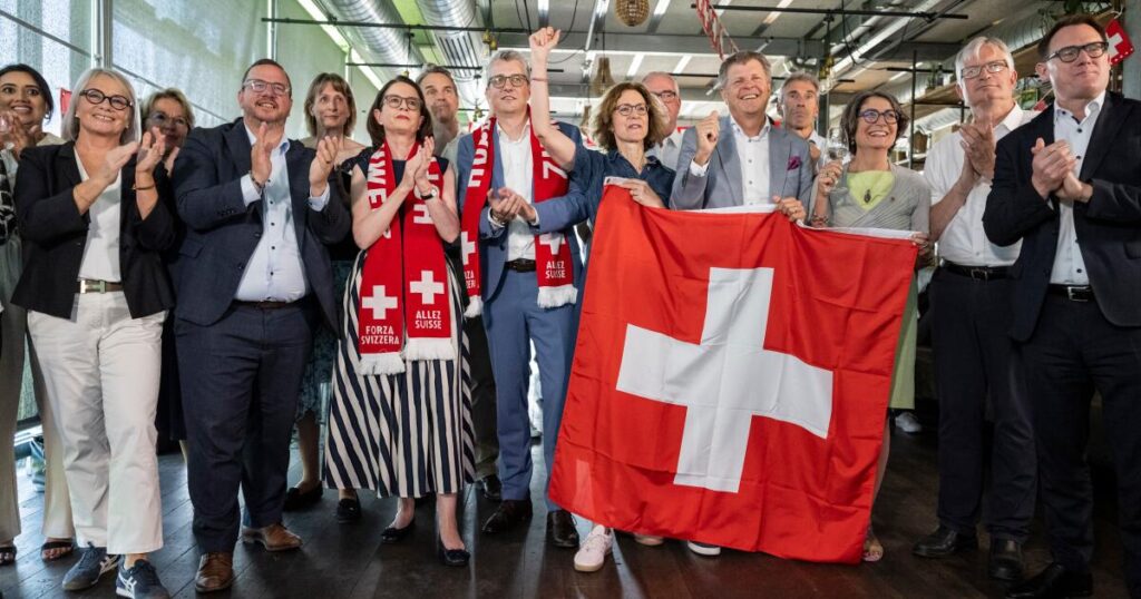 Swiss voters reject right wing’s bid to cap population at 10 million, early results show