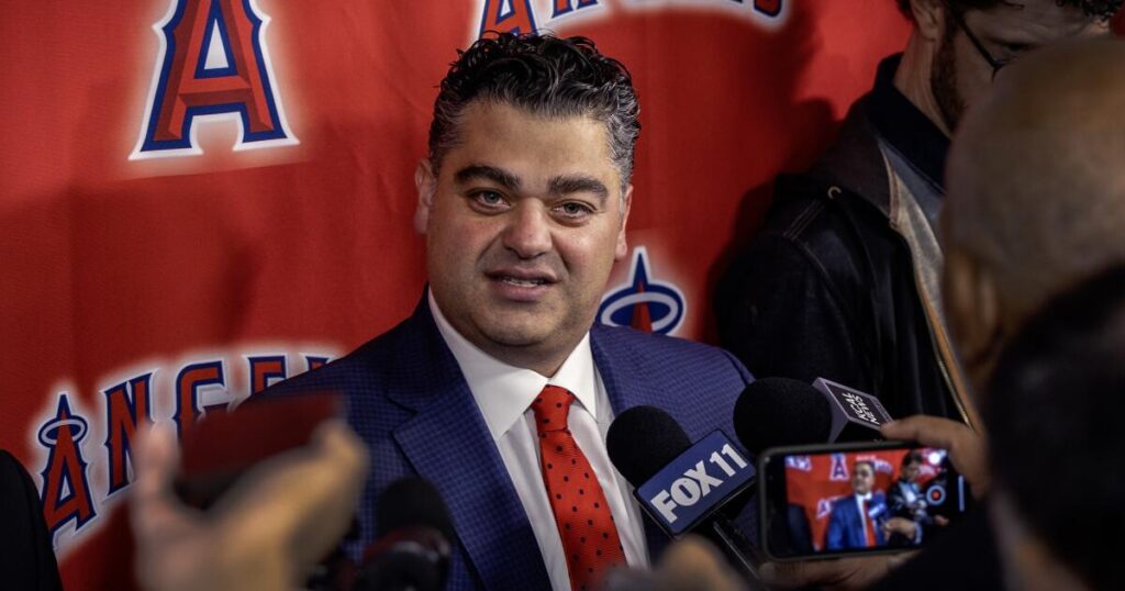 Angels fire general manager Perry Minasian, appoint John Mozeliak as interim GM