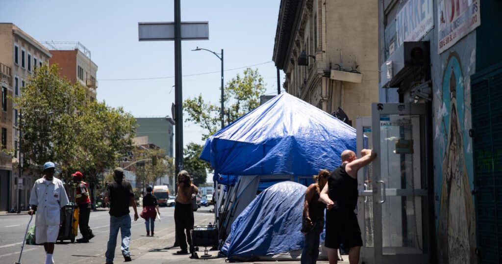 Unfounded claims of homeless voter fraud roil L.A. We went to Skid Row for answers