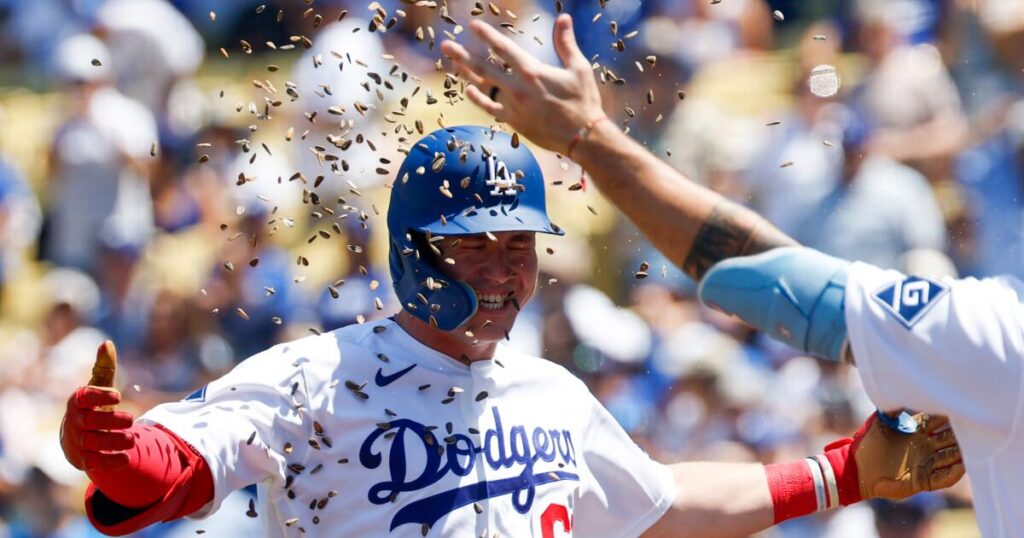 Ryan Ward becomes an unlikely star in memorable Dodger Stadium debut