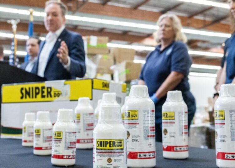 EPA touts crackdown on smuggled pesticides in L.A. visit