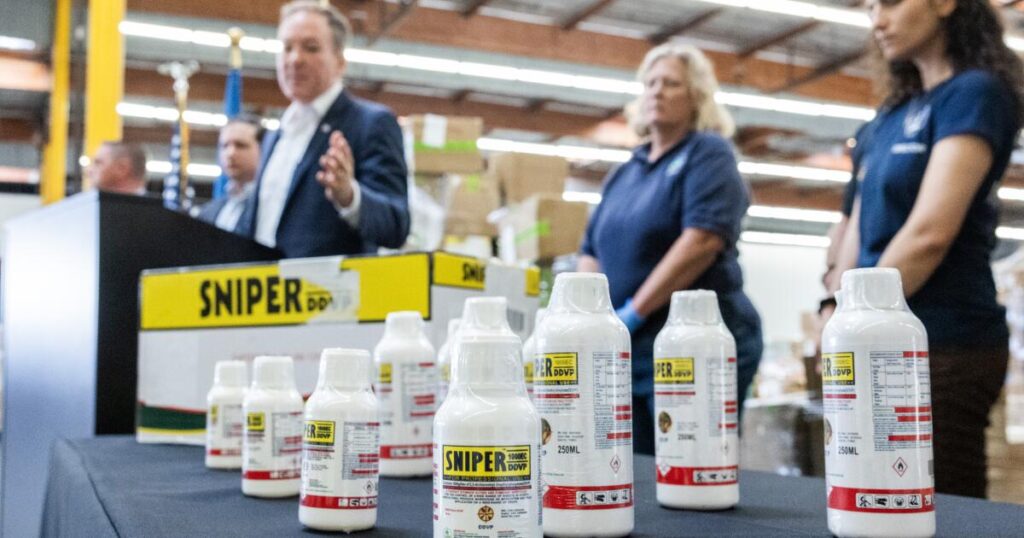 EPA touts crackdown on smuggled pesticides in L.A. visit